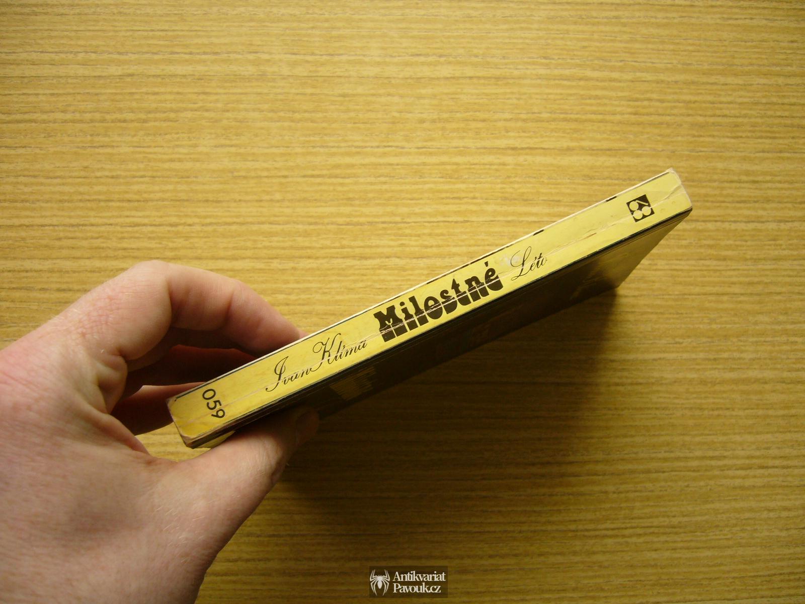 Ivan Klíma - Milostné léto | 1979, exil Sixty-Eight Publishers
