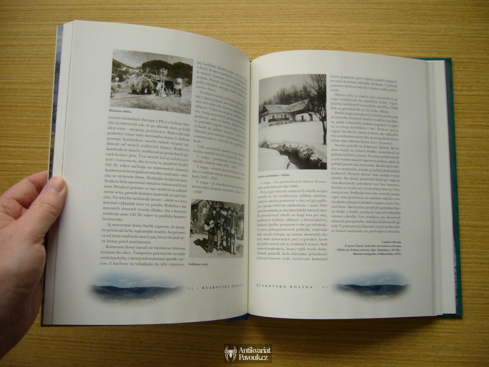 Klakovská dolina: Od Žarnovice po Vtáčnik | 2005, slovensky, věnování