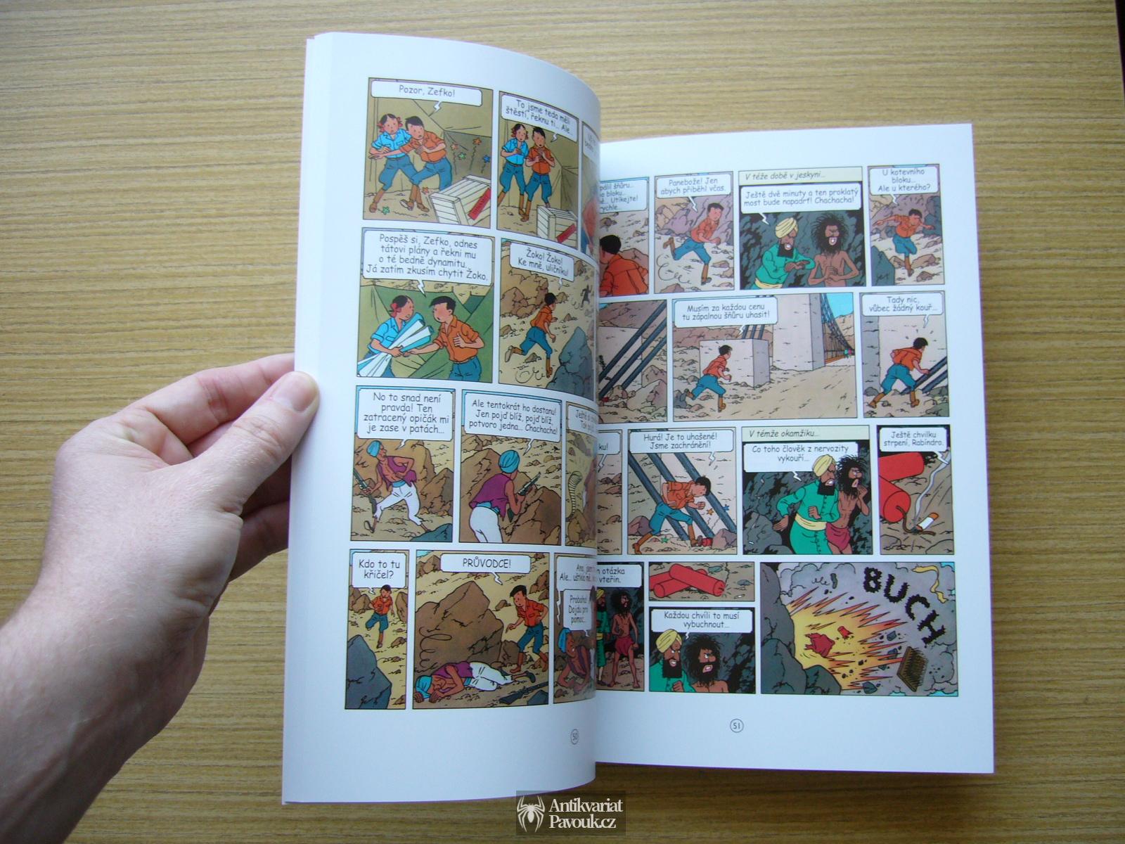 Hergé - Dobrodružství Jo, Zefky a Žoko 5: Hadí soutěska | 2017