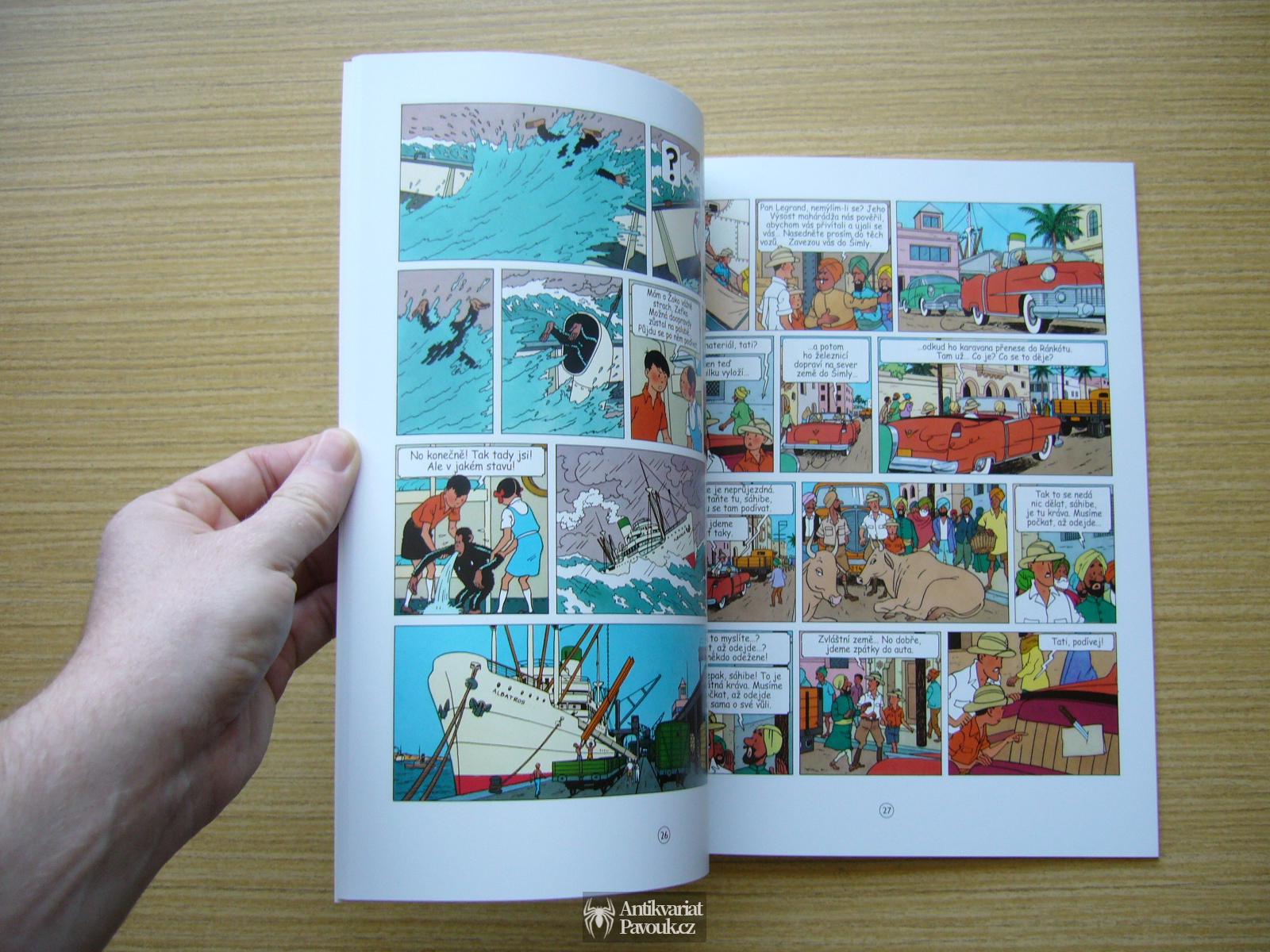 Hergé - Dobrodružství Jo, Zefky a Žoko 5: Hadí soutěska | 2017