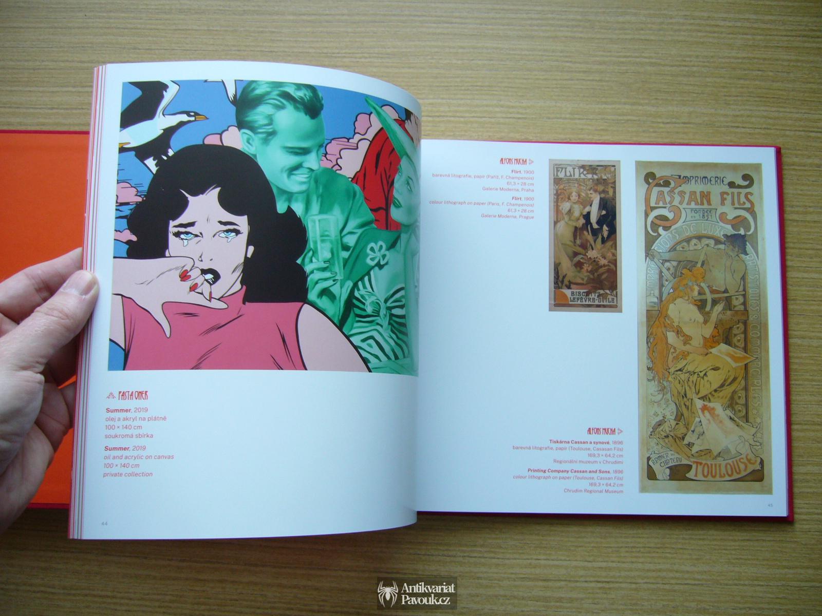 Alfons Mucha a Pasta Oner - Elusive Fusion | 2020