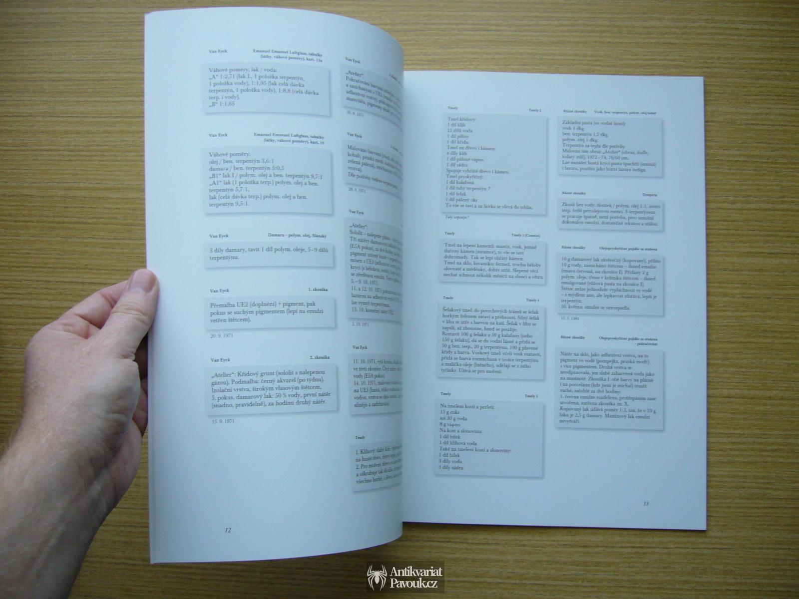 Jánuš Kubíček - Kartotéka (technologické zkoušky, poznámky a výpisky) | 2007