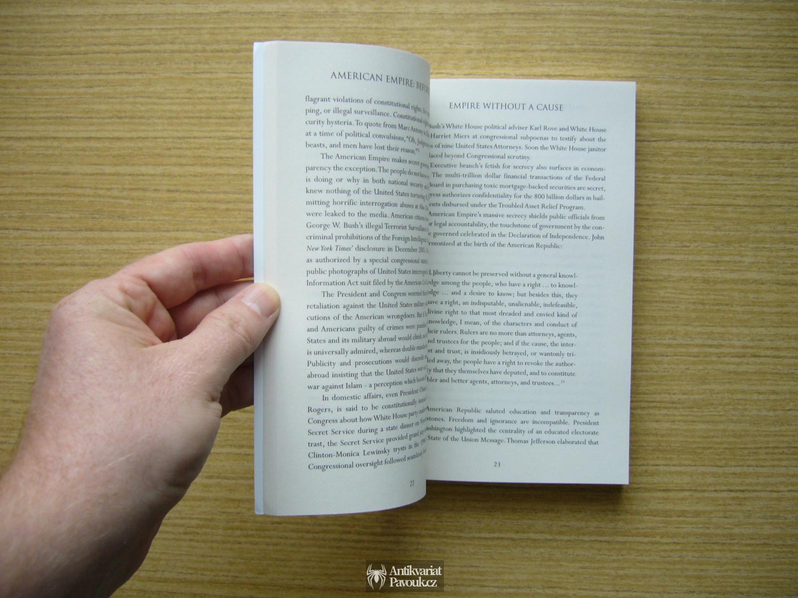 Bruce Fein - American Empire. Before the Fall | 2010, anglicky
