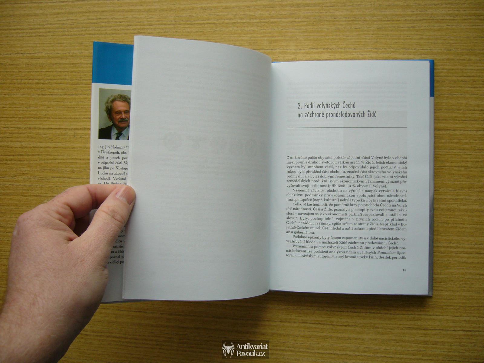Jiří Hofman - Češi na ukrajinské Volyni v době holokaustu | 2011