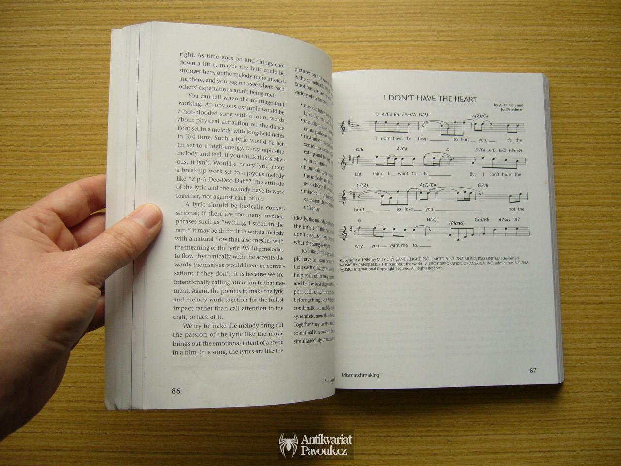 Pat a Pete Luboff - 101 Songwriting Wrongs and How to Right Them | 2007, anglicky