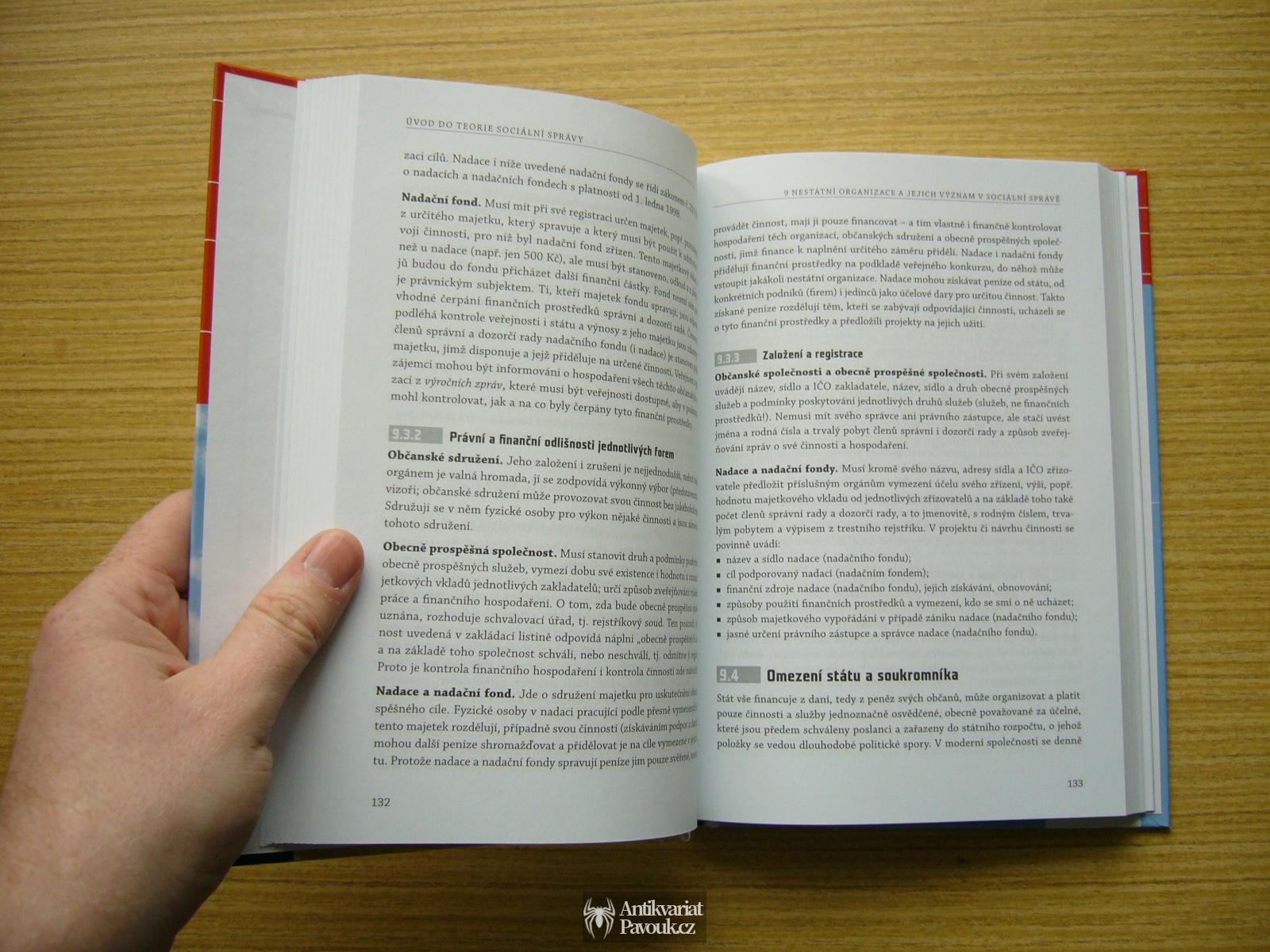 Igor Tomeš a kol. - Sociální správa. Úvod do teorie a praxe | 2009, NOVÁ