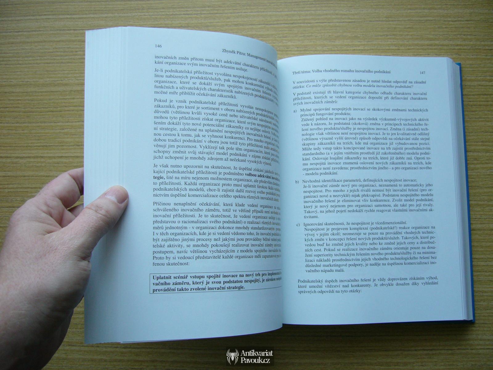Zbyněk Pitra - Management inovačních aktivit | 2006