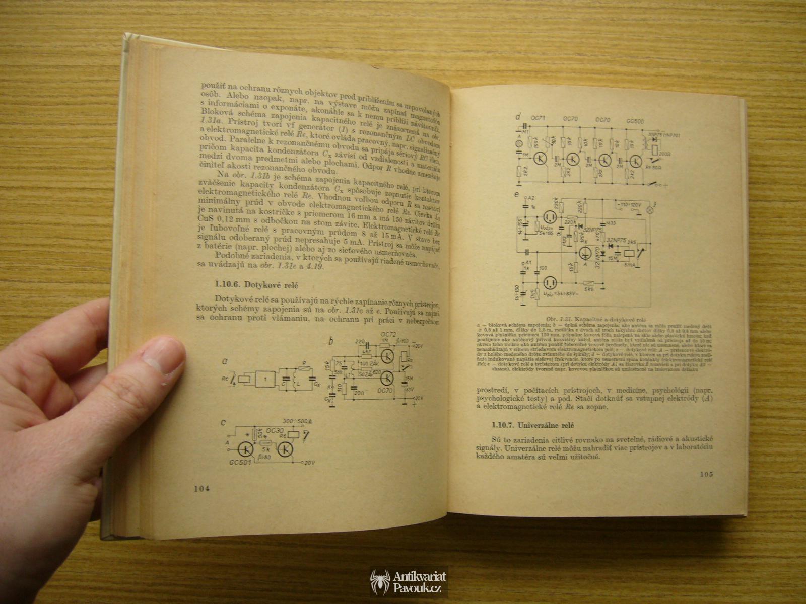 Janusz Wojciechowski - Amatérské elektronické modely | 1972, slovensky