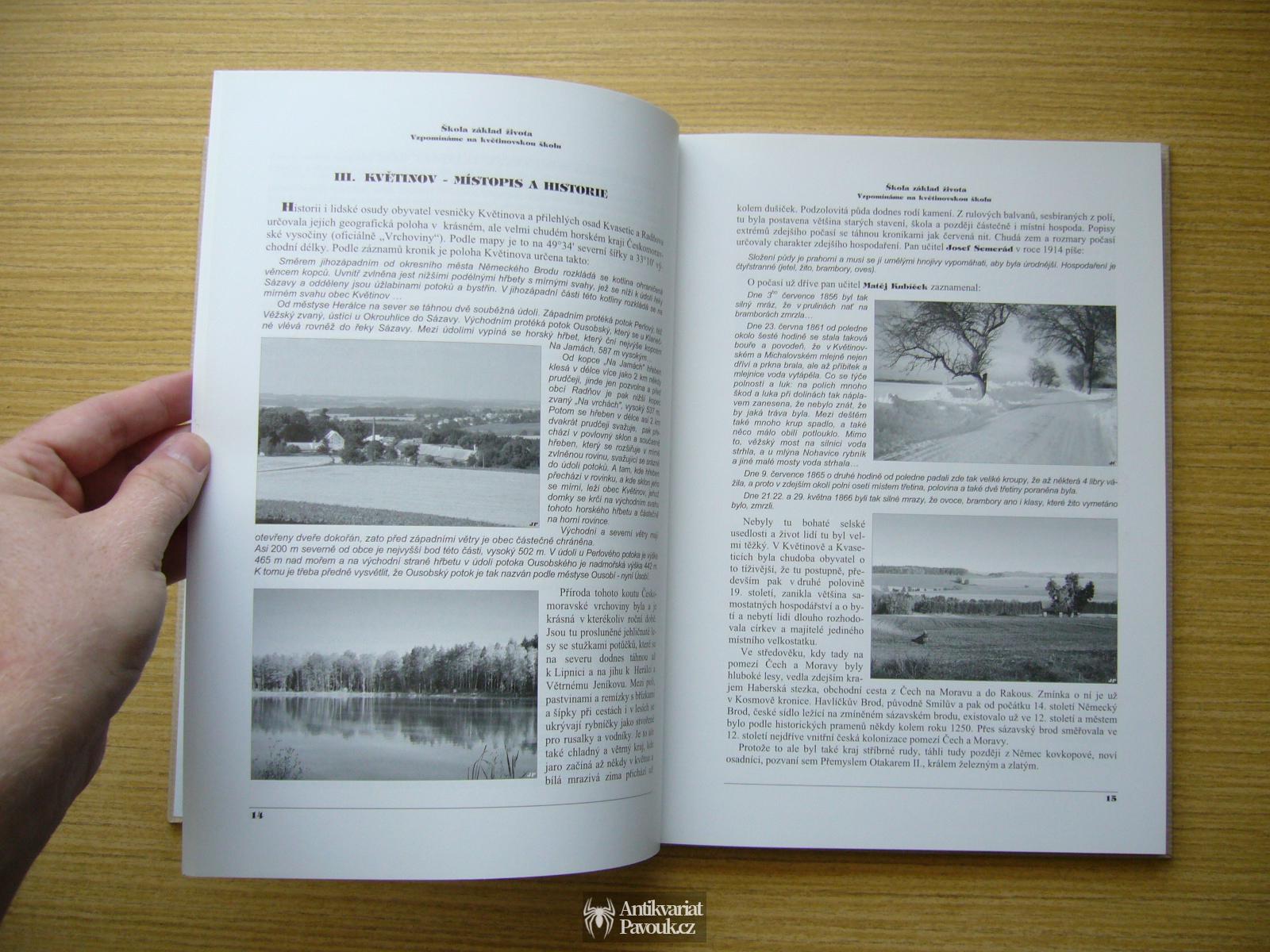 Škola základ života. Vzpomínáme na květinovskou školu | 2009