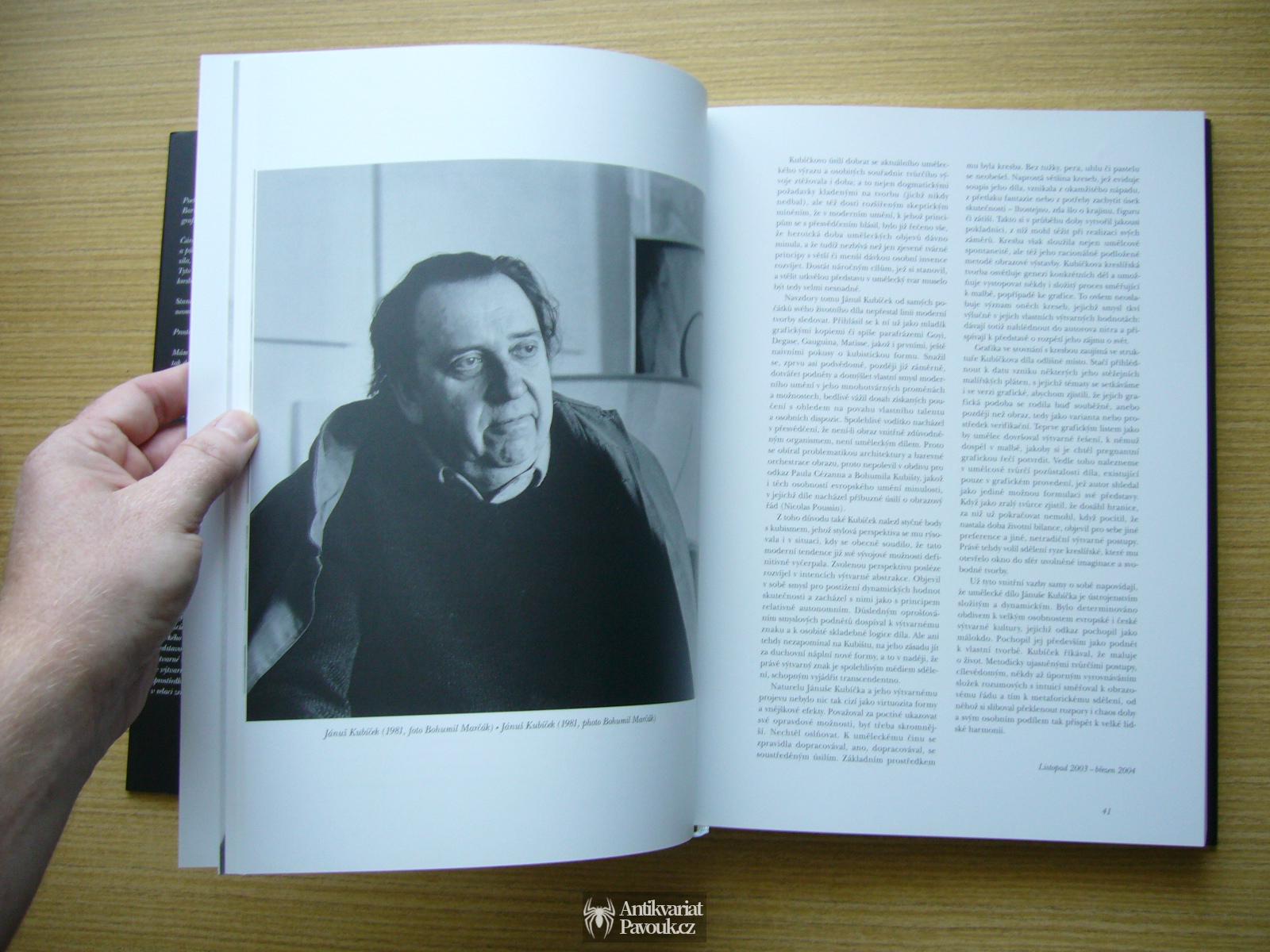 Jiří Hlušička - Jánuš Kubíček: Kresba a grafika | 2004