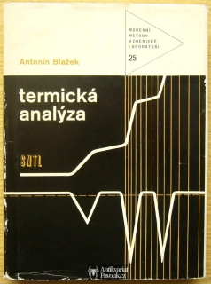 Antonín Blažek - Termická analýza | 1972