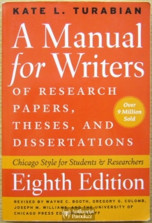 Kate L. Turabian - A Manual for Writers | 2013, anglicky